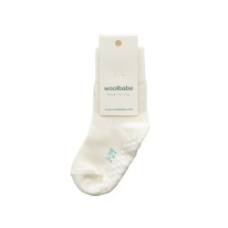 Merino & Organic Cotton Sleepy Socks - Natural