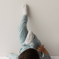 Merino & Organic Cotton Sleepy Socks - Pebble