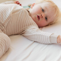 Merino/Organic Cotton PJ Suit - Dune