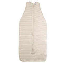 3 Seasons Front Zip Merino/Organic Cotton Sleeping Bag - Dune