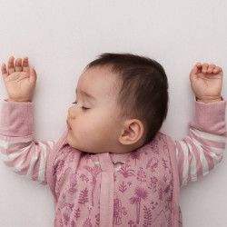 3 Seasons Front Zip Merino/Organic Cotton Sleeping Bag -Dusk Wilderness