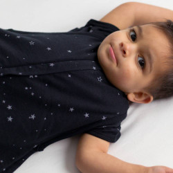 3 Seasons Front Zip Merino/Organic Cotton Sleeping Bag - Night Stars