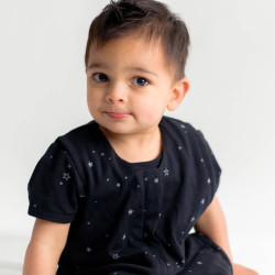 3 Seasons Front Zip Merino/Organic Cotton Sleeping Bag - Night Stars