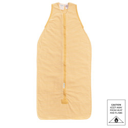 3 Seasons Front Zip Merino/Organic Cotton Sleeping Bag - Buttercup