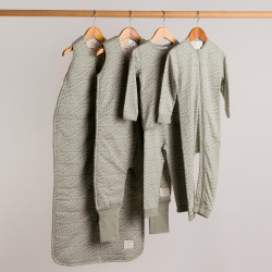 X BO & KO Collab Pyjama Suit - Flax Ngaru