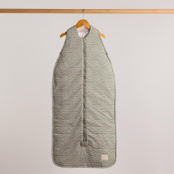 X BO & KO Collab Duvet Front Zip Sleeping Bag - Flax Ngaru