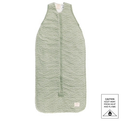X BO & KO Collab Duvet Front Zip Sleeping Bag - Flax Ngaru