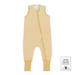 3-Seasons Merino/Organic Cotton Sleeping Suit - Buttercup