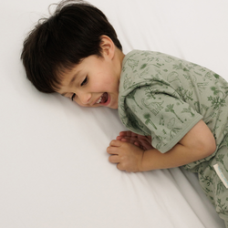 Merino/Organic Cotton Summer Pyjamas - Flax Zealandia