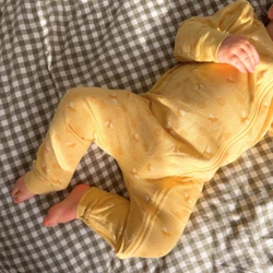 Merino/Organic Cotton PJ Suit - Buttercup Bees