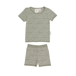 X BO & KO Collab Summer Pyjamas - Flax Ngaru