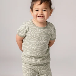 X BO & KO Collab Summer Pyjamas - Flax Ngaru