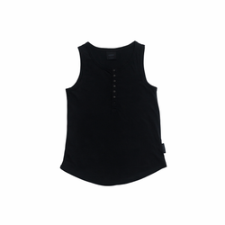 Relax! Henley Tank - Solid Night