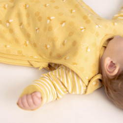 3 Seasons Side Zip Sleeping Bag - Buttercup Bees