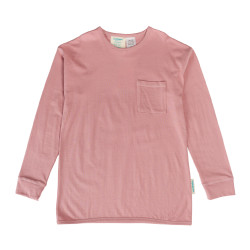 Merino/Organic Cotton Relaxed Winter Pyjamas - Dusk/Shell