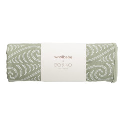 X BO & KO Collab Swaddle Blanket - Flax Ngaru