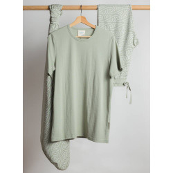 X BO & KO Collab Swaddle Blanket - Flax Ngaru