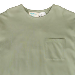 Merino/Organic Cotton Relaxed Winter Pyjamas - Flax/Dune