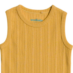 Organic Cotton/Merino Singletsuit - Buttercup Marl