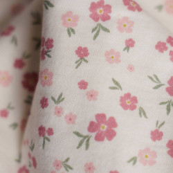 Merino/Organic Cotton Swaddle/Blanket - Vintage Bloom