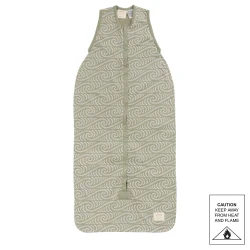X BO & KO Collab Summer Front Zip Sleeping Bag - Flax Ngaru