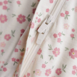 Summer Merino/Organic Cotton Sleeping Bag - Vintage Bloom