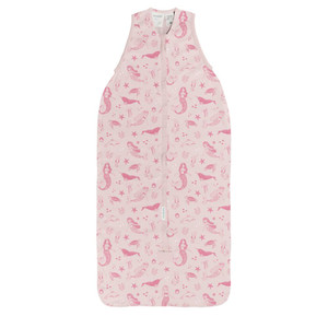 3 Seasons Front Zip Merino/Organic Cotton Sleeping Bag - Shell Mermaids 3 Seasons Front Zip Merino/Organic Cotton Sleeping Bag - Shell Mermaids
