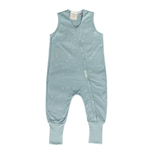 3-Seasons Merino/Organic Cotton Sleeping Suit - Tide Stars