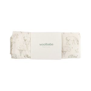 Merino/Organic Cotton Swaddle/Blanket - Farmyard