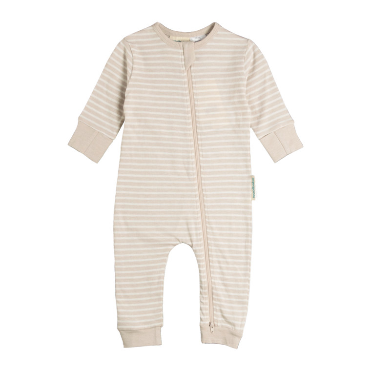 Merino/Organic Cotton PJ Suit - Dune