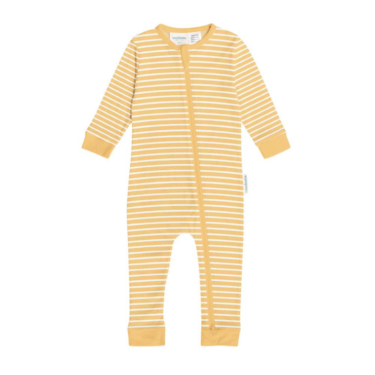 Merino/Organic Cotton PJ Suit - Buttercup
