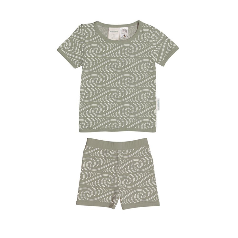 X BO & KO Collab Summer Pyjamas - Flax Ngaru