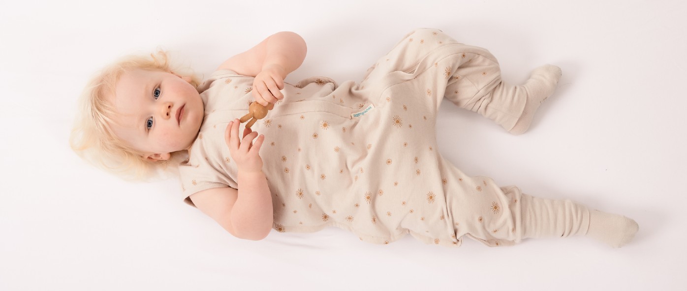 Woolbabe  Natural Fibre Merino & Organic Cotton Baby Sleeping