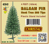 4ft Balsam Pine Tree - 208 tips