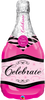 39" Bottle Celebrate Pink Bubbly Wine Bottle
