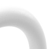 Styrofoam Wreath - Extruded Ring - White - 10"