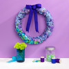 Styrofoam Wreath - Extruded Ring - White - 10"