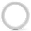 Styrofoam Wreath - Extruded Ring - White - 16"