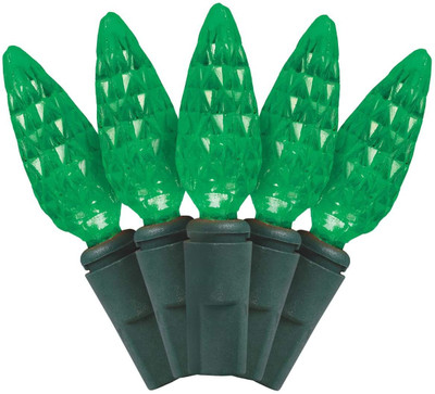 String Lights - LED 70ct - Green/Green