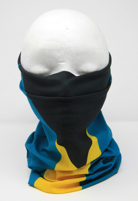 Bahamas Flag Face Scarf