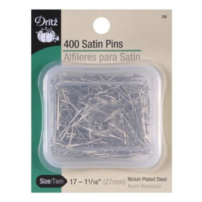 Satin Pins - 400ct