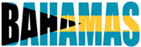 Sticker - "Bahamas" Flag