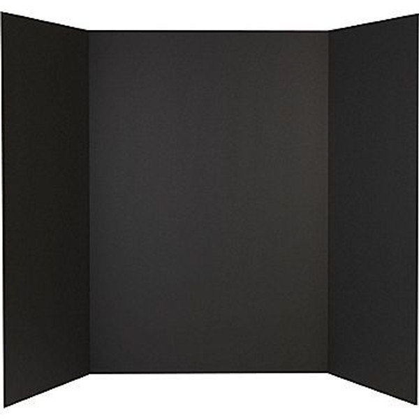 Trifold Presentation Board - 48" x 36" - Black