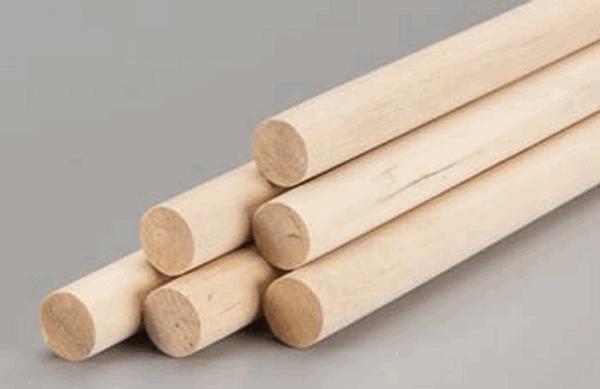 Wooden Dowel - 36" Long - 3/4" Diameter