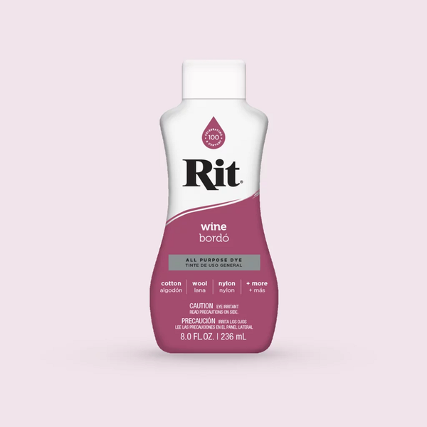 Rit All Purpose Dye - 8oz Liquid - Wine