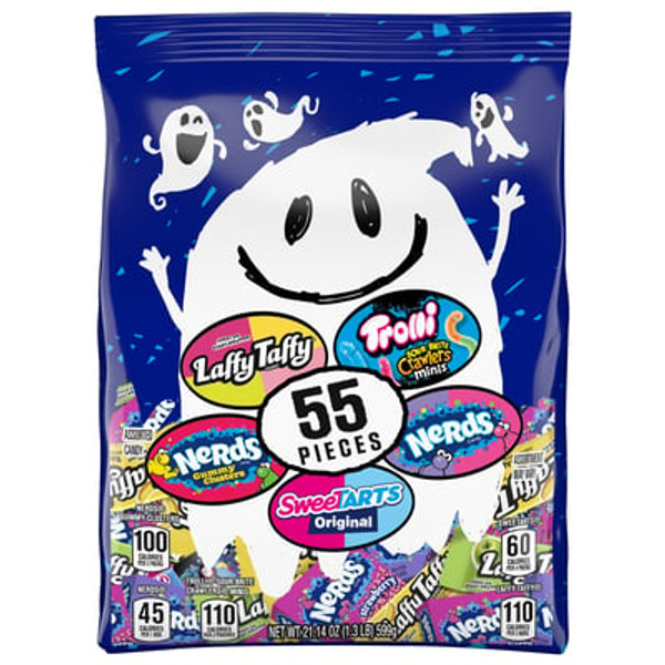 Halloween Candy Ghostly Goodies 55ct