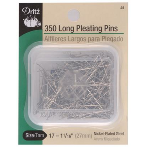 Long Pleating Pins - 350ct