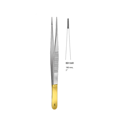 Pinza de disección delicada DUROGRIP® 180 mm