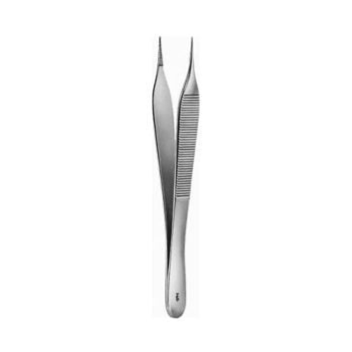 Pinza de disección delicada Adson con plataforma 120 mm
