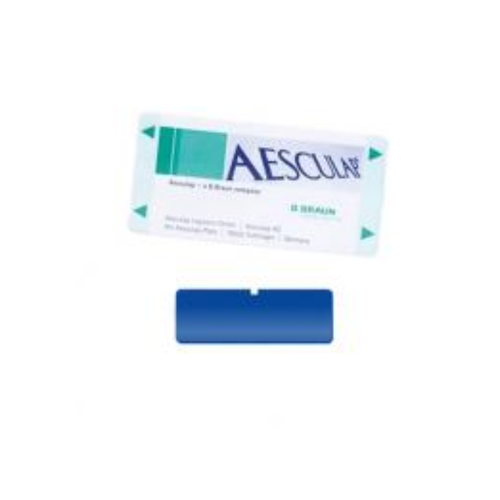 Placa de Identificación Azul Grabada para Contenedores